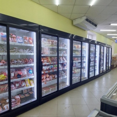 Vitrina verticala cu usa sticla VD125S - Frigosztufi